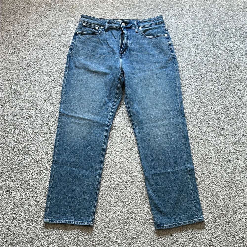 Madewell Women’s Curvy 90’s Straight Jeans
